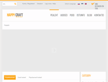 Tablet Screenshot of happycraft.eu